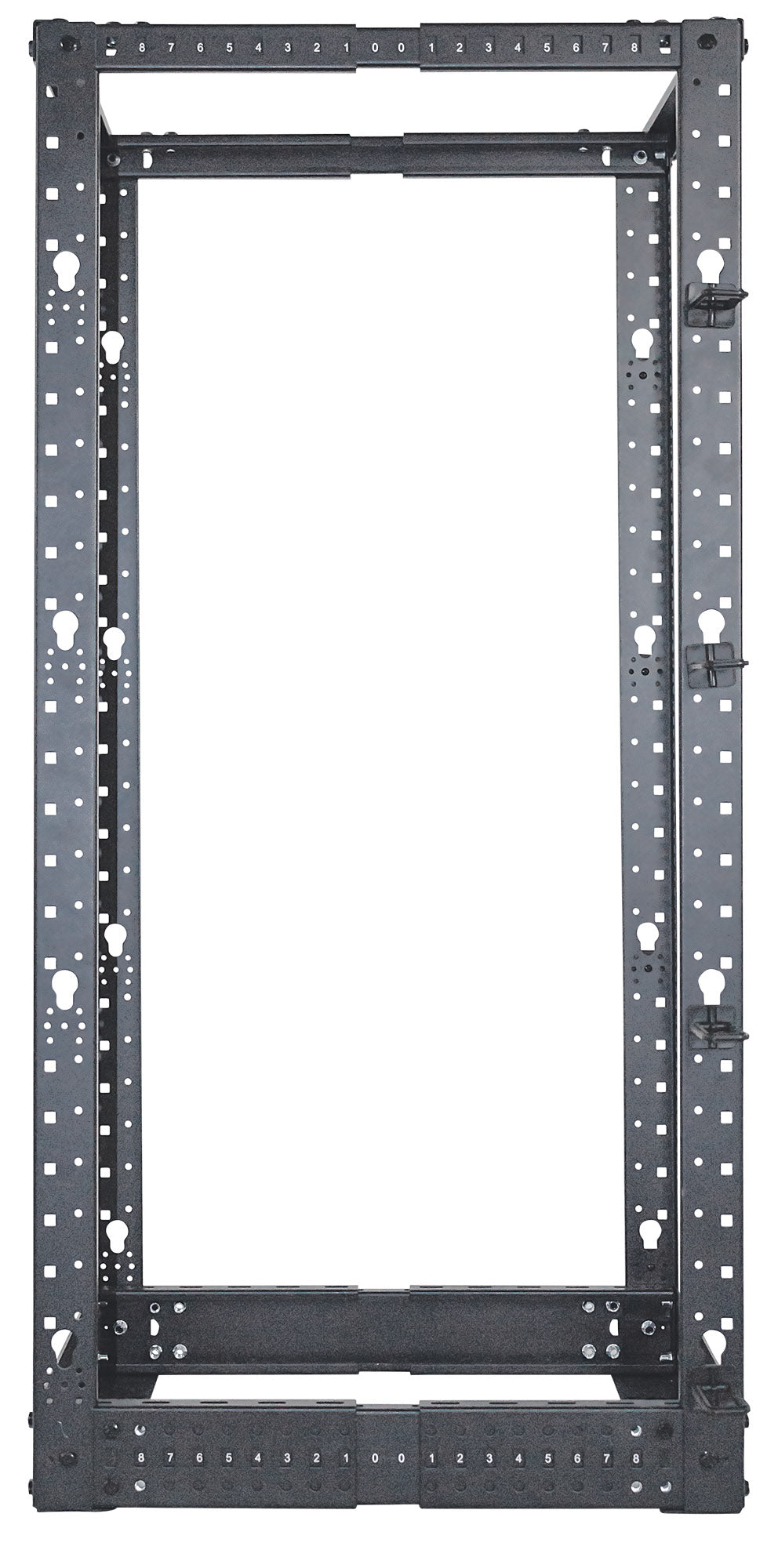 19" Floor-Standing 4-Post Open Frame Network Rack, 26U Image 5