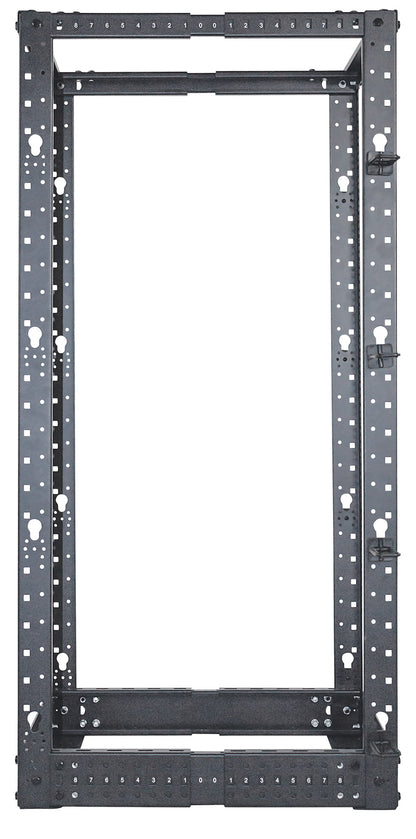 19" Floor-Standing 4-Post Open Frame Network Rack, 26U Image 5