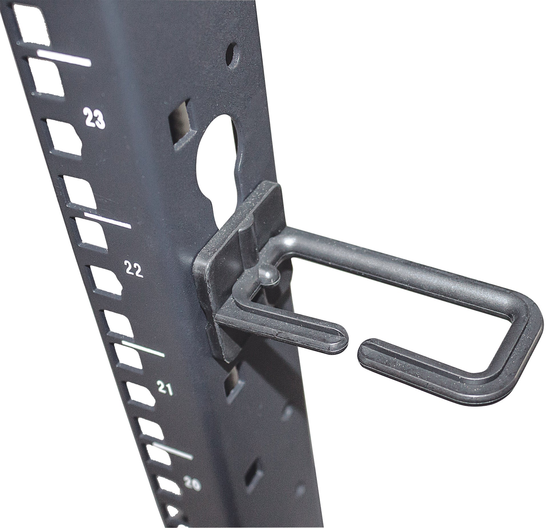 19" Floor-Standing 4-Post Open Frame Network Rack, 26U Image 8