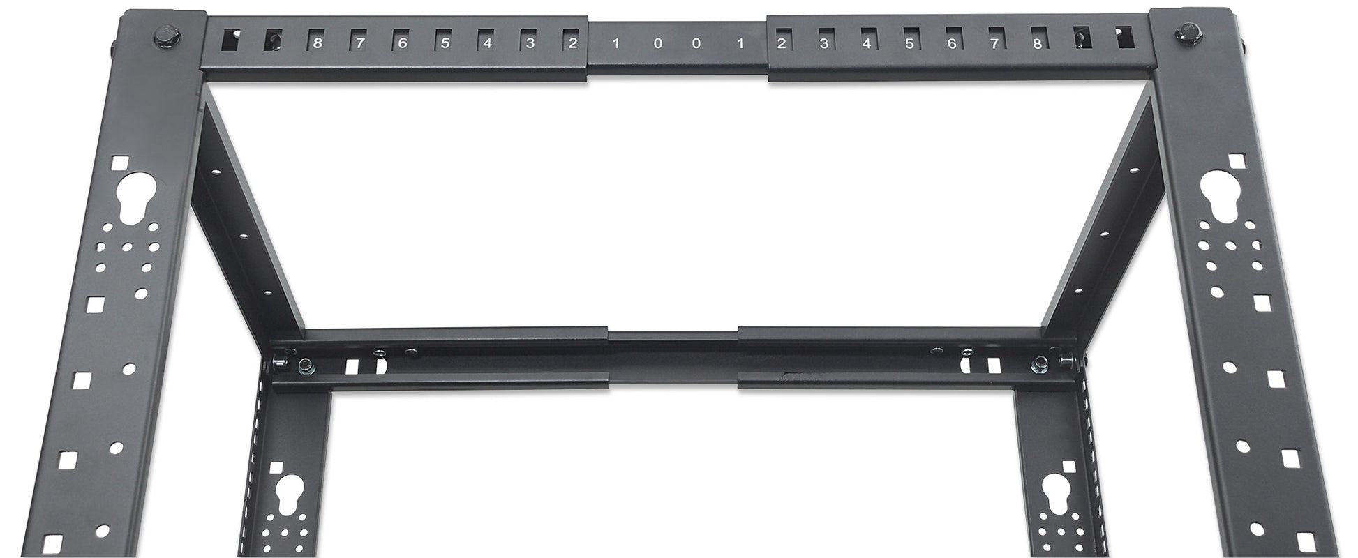 19" Floor-Standing 4-Post Open Frame Network Rack, 45U Image 10