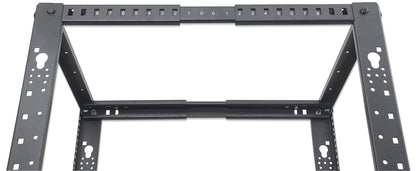 19" Floor-Standing 4-Post Open Frame Network Rack, 45U Image 10