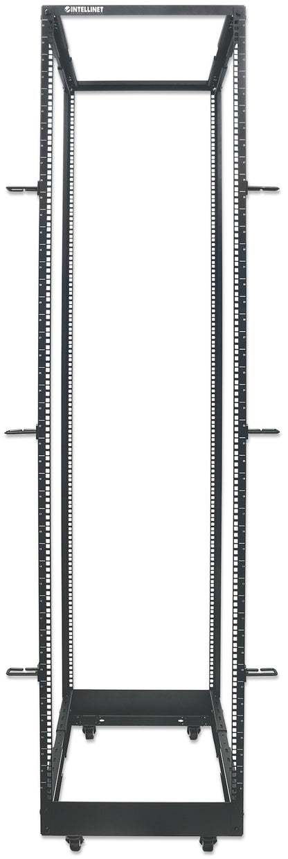 19" Floor-Standing 4-Post Open Frame Network Rack, 45U Image 3