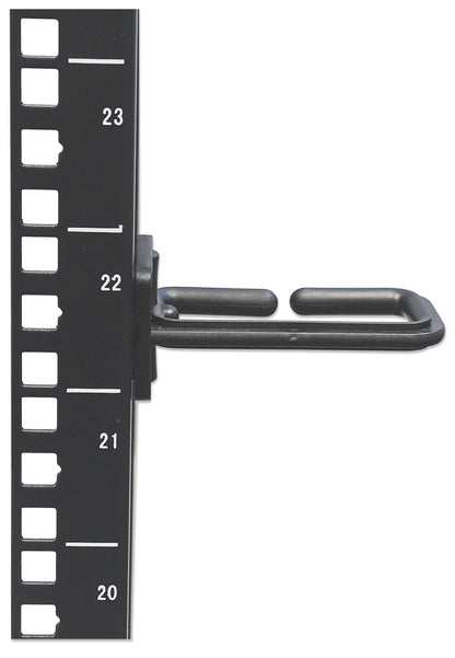 19" Floor-Standing 4-Post Open Frame Network Rack, 45U Image 8