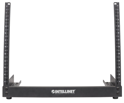 19" Desktop 2-Post Open Frame Network Rack, 12U Image 3