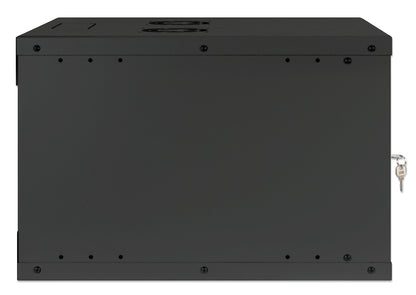 6U 19" Wall Mount Network Cabinet, Basic Line, 560 mm Depth, Black Image 5