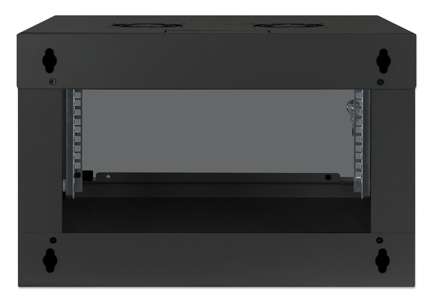 19" Basic Wallmount Cabinet, 6U, 560 mm Depth, Black Image 6