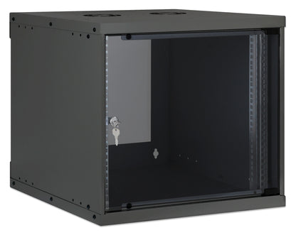 19" Basic Wallmount Cabinet, 9U, 560 mm Depth, Black Image 2