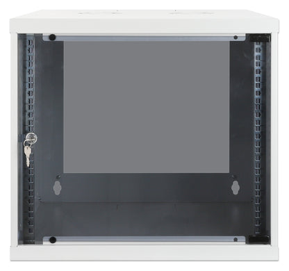 9U 19" Wall Mount Network Cabinet, Basic Line, 560 mm Depth, Gray Image 3