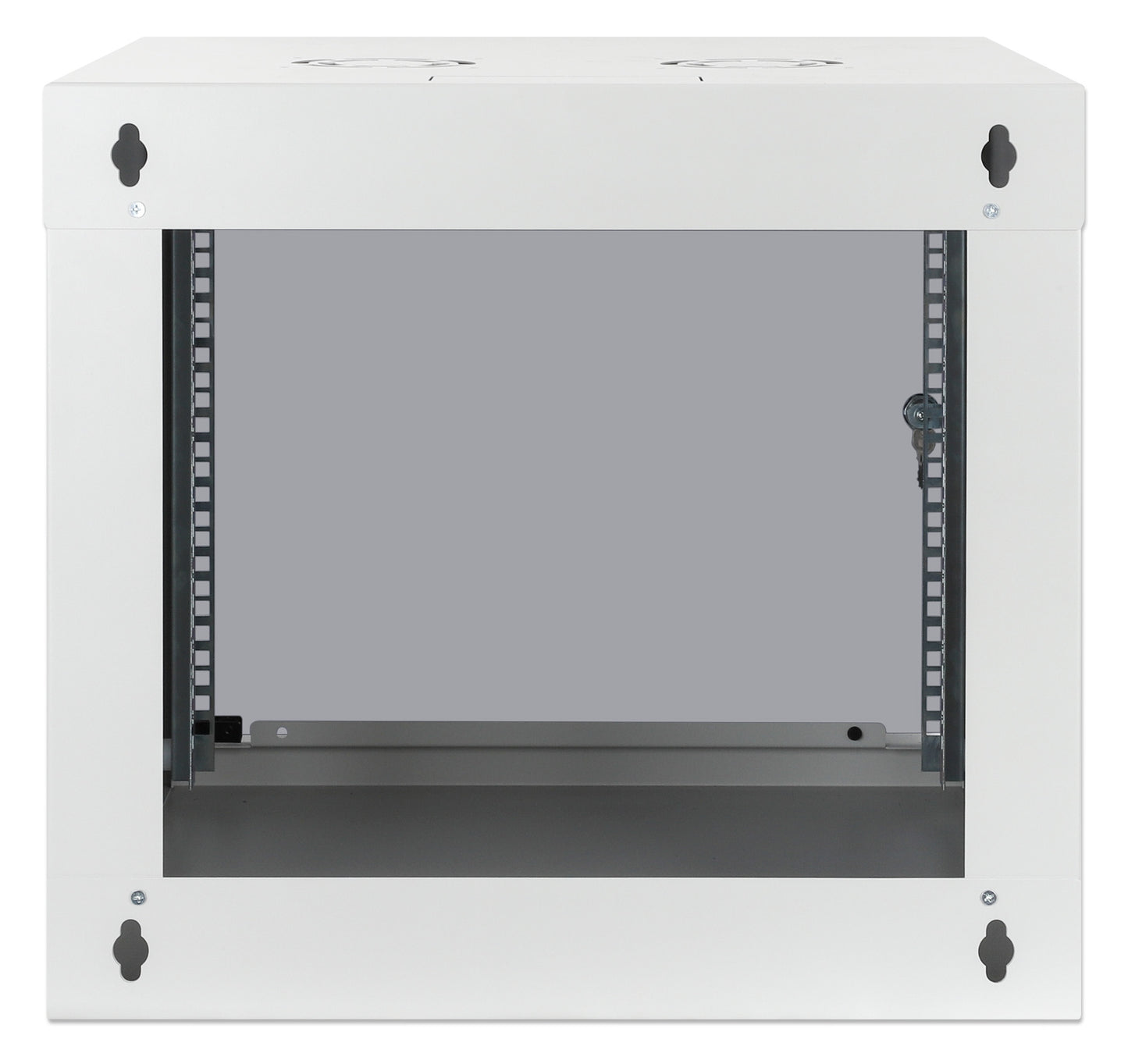 9U 19" Wall Mount Network Cabinet, Basic Line, 560 mm Depth, Gray Image 6