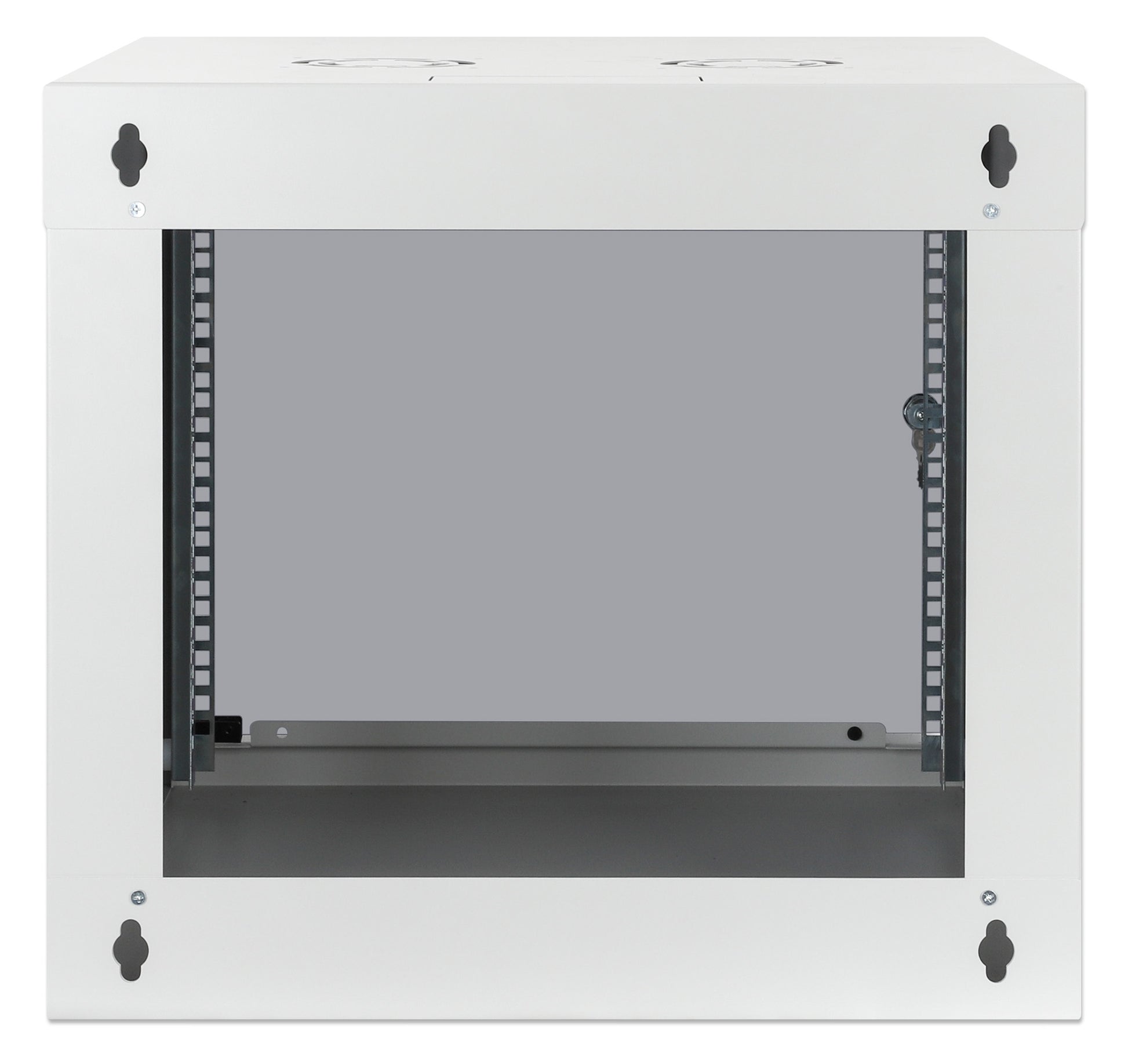 9U 19" Wall Mount Network Cabinet, Basic Line, 560 mm Depth, Gray Image 6