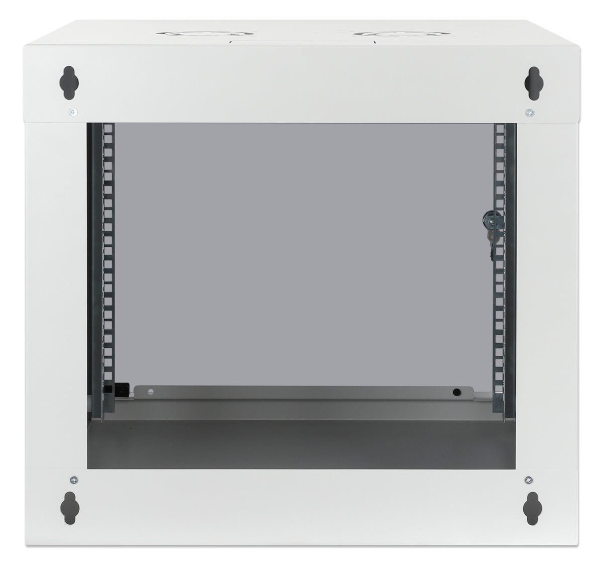 9U 19" Wall Mount Network Cabinet, Basic Line, 560 mm Depth, Gray Image 6