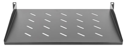 19" Cantilever Shelf, 1U, 350 mm (13.8 in.) Depth, Black Image 4