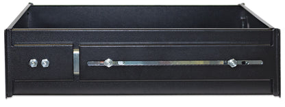 19" Storage Drawer Shelf, 2U, 350 mm Depth, Black Image 5