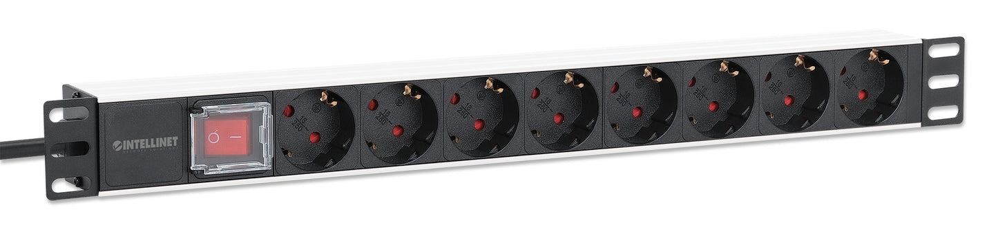 19" 1U Rackmount 8-Output Power Distribution Unit (PDU) Image 3
