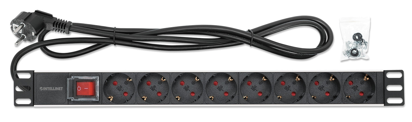 19" 1U Rackmount 8-Output Power Distribution Unit (PDU) Image 6