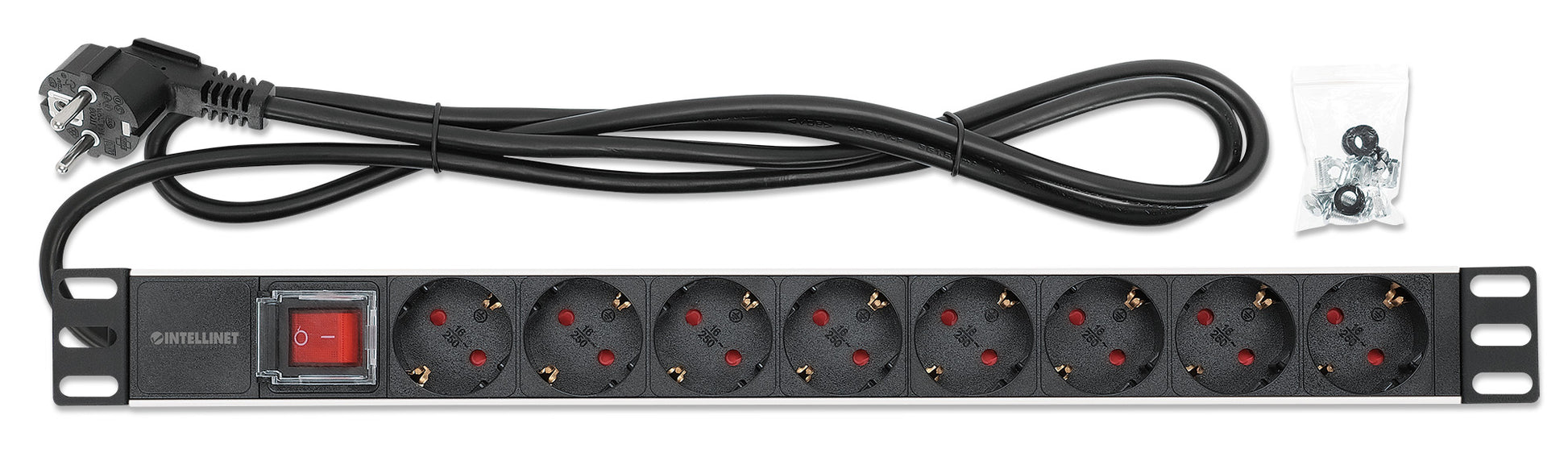 19" 1U Rackmount 8-Output Power Distribution Unit (PDU) Image 6