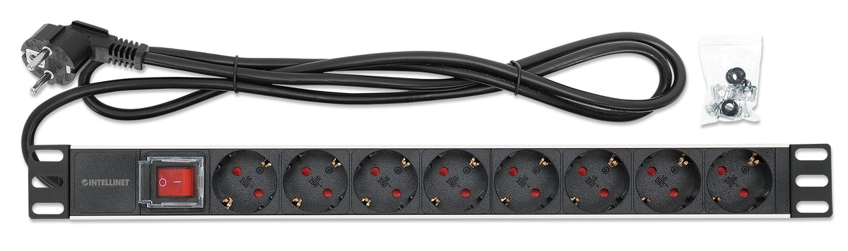 19" 1U Rackmount 8-Output Power Distribution Unit (PDU) Image 6