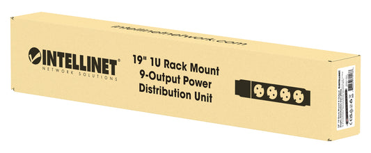 19" 1U Rackmount 9-Output Power Distribution Unit (PDU) Packaging Image 2