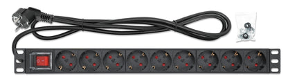 19" 1U Rackmount 9-Output Power Distribution Unit (PDU) Image 6