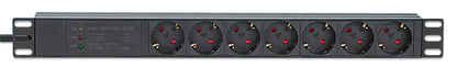 19" 1U Rackmount 7-Output Power Distribution Unit (PDU) / Surge Protector Image 4
