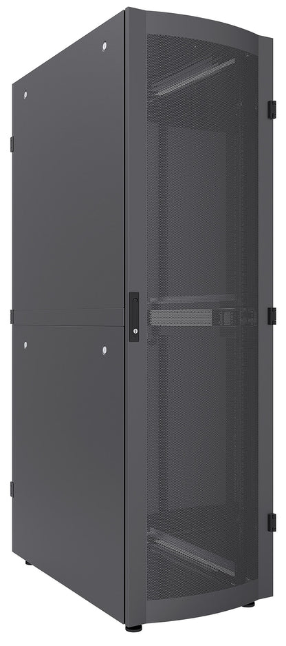 19" Server Cabinet, Standard Line, 42U, 1200 (D) x 600 (W) mm, Black Image 2