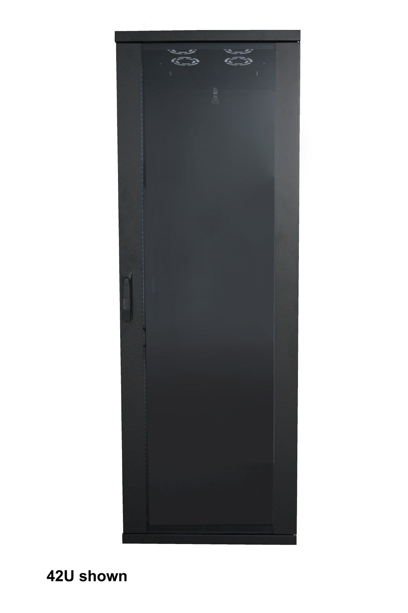 19" Network Cabinet, Basic Line, 22U, 800 (D) x 600 (W) mm, Black Image 2