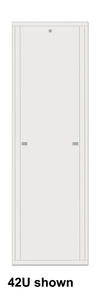 19" Network Cabinet, Basic Line, 22U, 800 (D) x 600 (W) mm, Gray Image 4
