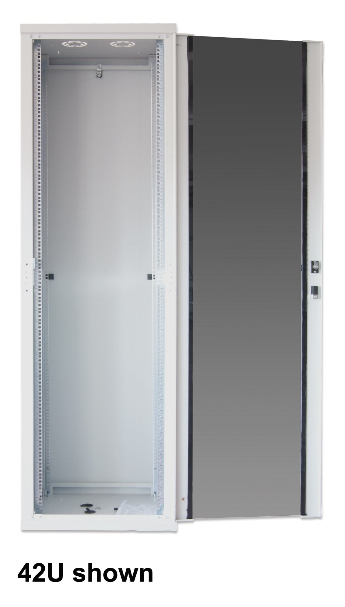 19" Network Cabinet, Basic Line, 22U, 800 (D) x 600 (W) mm, Gray Image 5
