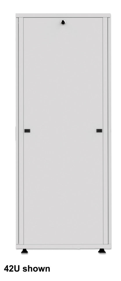 Basic 19" Server Cabinet, 42U, 1000 (D) x 600 (W) x 2033 (H) mm, Gray Image 4