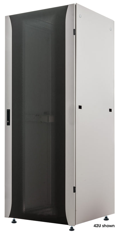 19" Network Cabinet, Premium Line, 32U, 800 (D) x 600 (W) mm, Gray Image 1