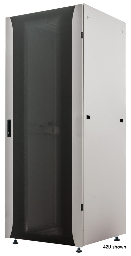 Premium 19" Network Cabinet, 32U, 800 (D) x 600 (W) x 1589 (H) mm, Gray Image 1