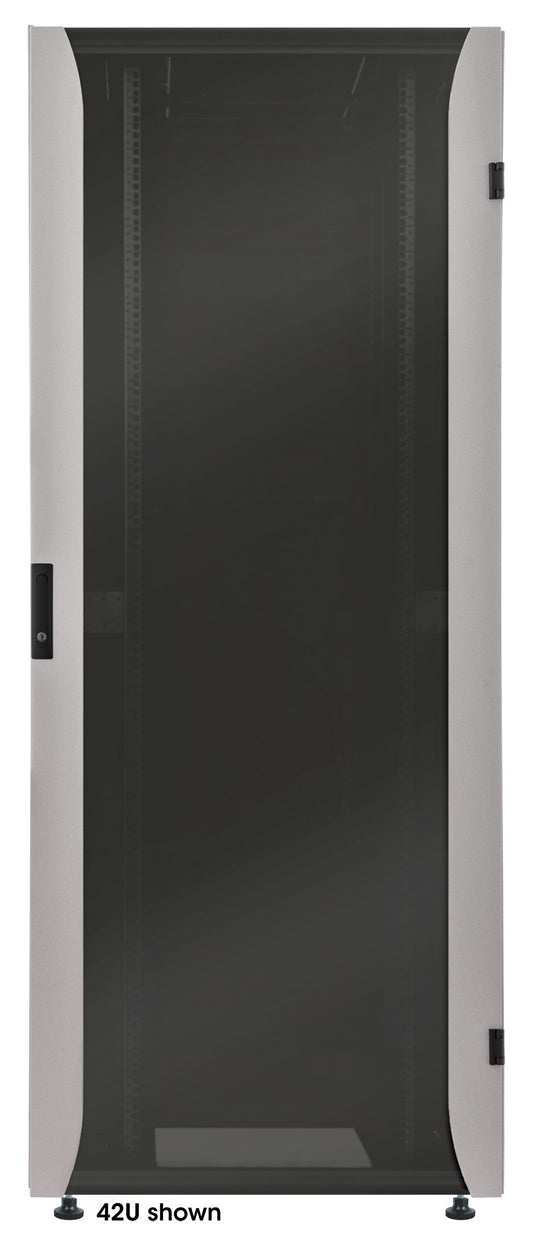19" Network Cabinet, Premium Line, 32U, 800 (D) x 600 (W) mm, Gray Image 2