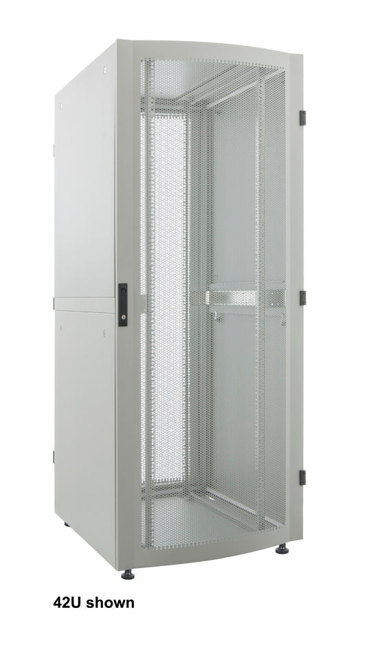 Premium 19" Server Cabinet, 26U, 1000 (D) x 600 (W) x 1322 (H) mm, Gray Image 2