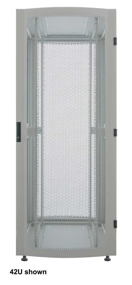 Premium 19" Server Cabinet, 26U, 1000 (D) x 600 (W) x 1322 (H) mm, Gray Image 1