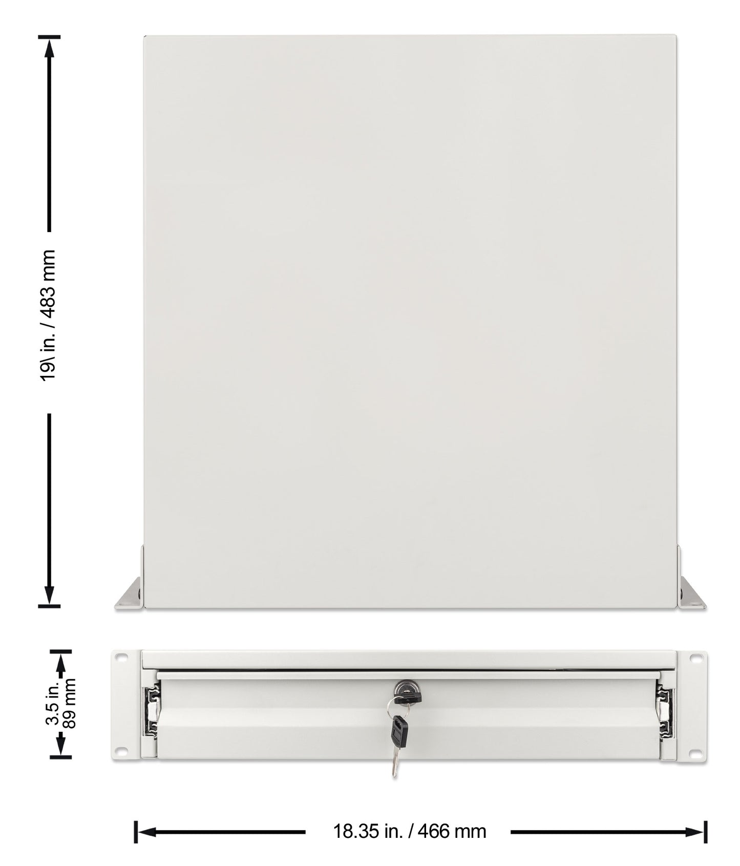 19" Storage Drawer Shelf Image 6