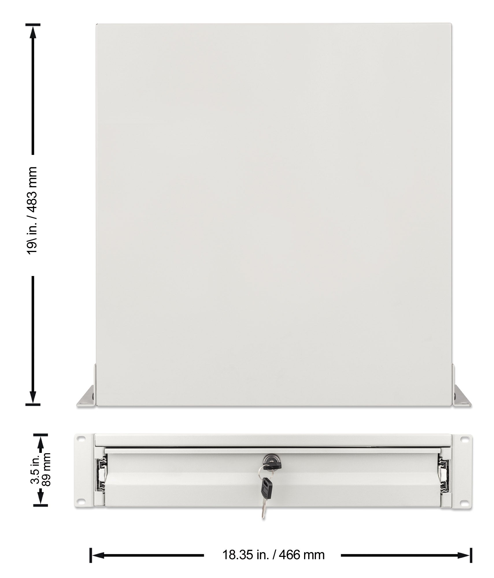19" Storage Drawer Shelf Image 6