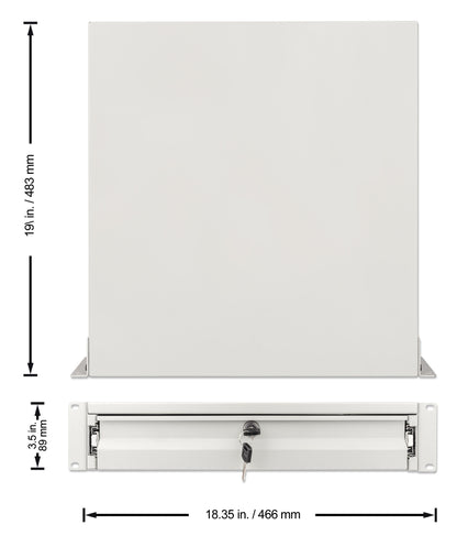 19" Storage Drawer Shelf Image 6