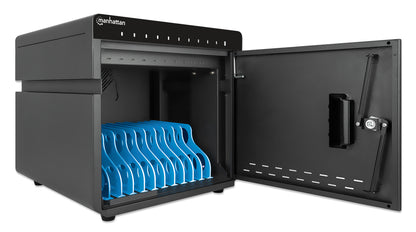 10-Port USB-C Desktop Charging Cabinet - 18W per Port Image 7