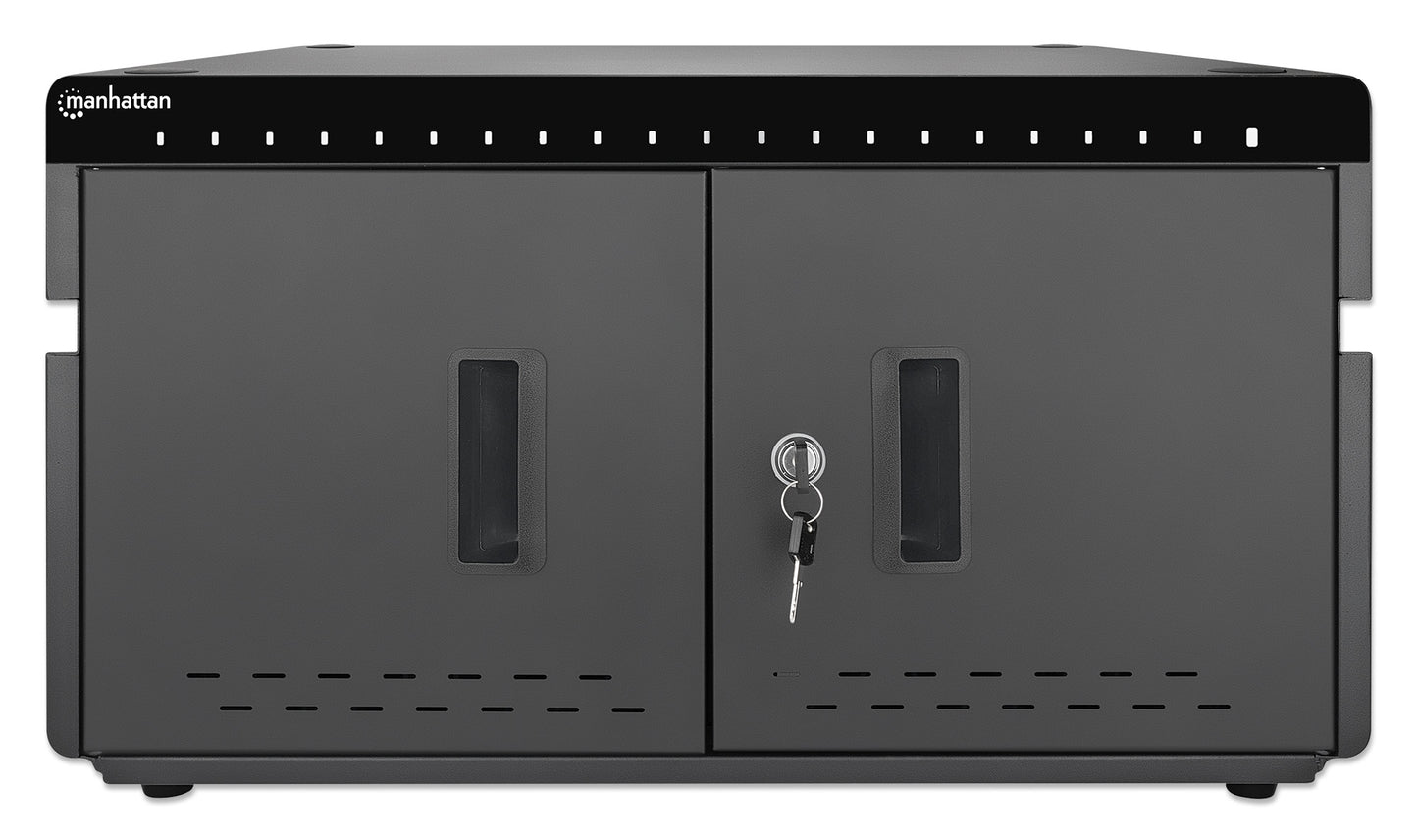 20-Port USB-C Desktop Charging Cabinet - 18W per Port Image 4