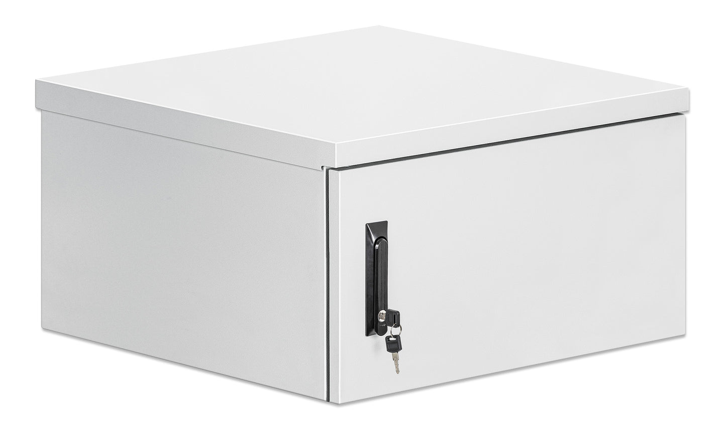 Industrial IP55 19" Wall Mount Cabinet with Integrated Fans, 6U  Image 2