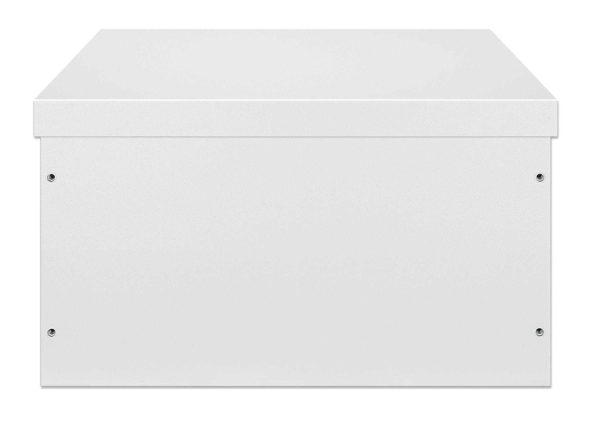 6U Industrial IP55 19" Wall Mount Cabinet with Integrated Fans, Gray Image 4