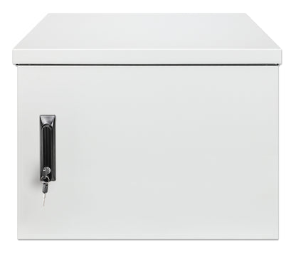 Industrial IP55 19" Wall Mount Cabinet with Integrated Fans, 9U Image 3