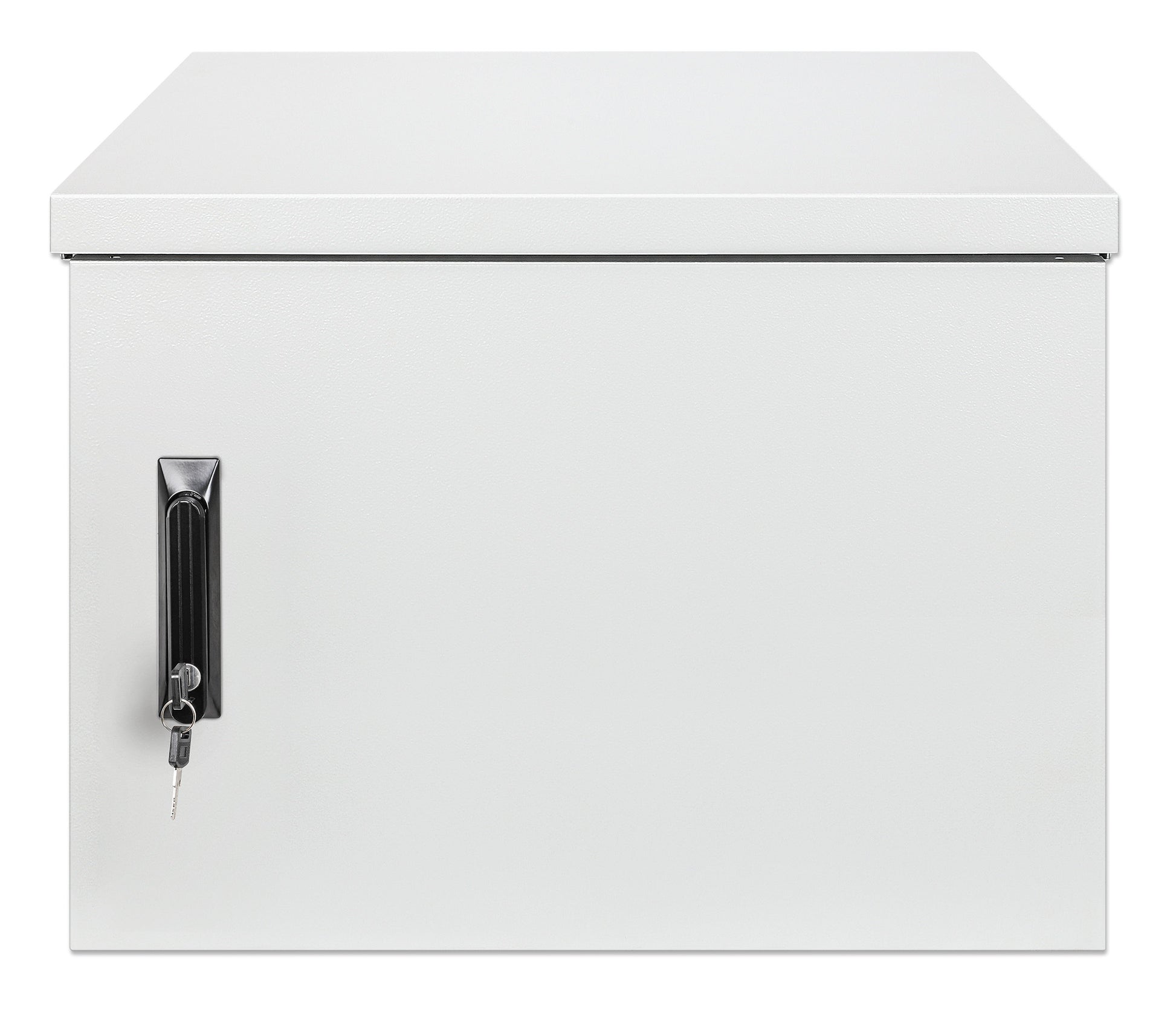 9U Industrial IP55 19" Wall Mount Cabinet with Integrated Fans, Gray Image 3