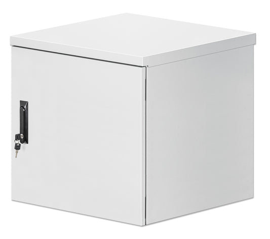 Industrial IP55 19" Wall Mount Cabinet with Integrated Fans, 12U Image 1