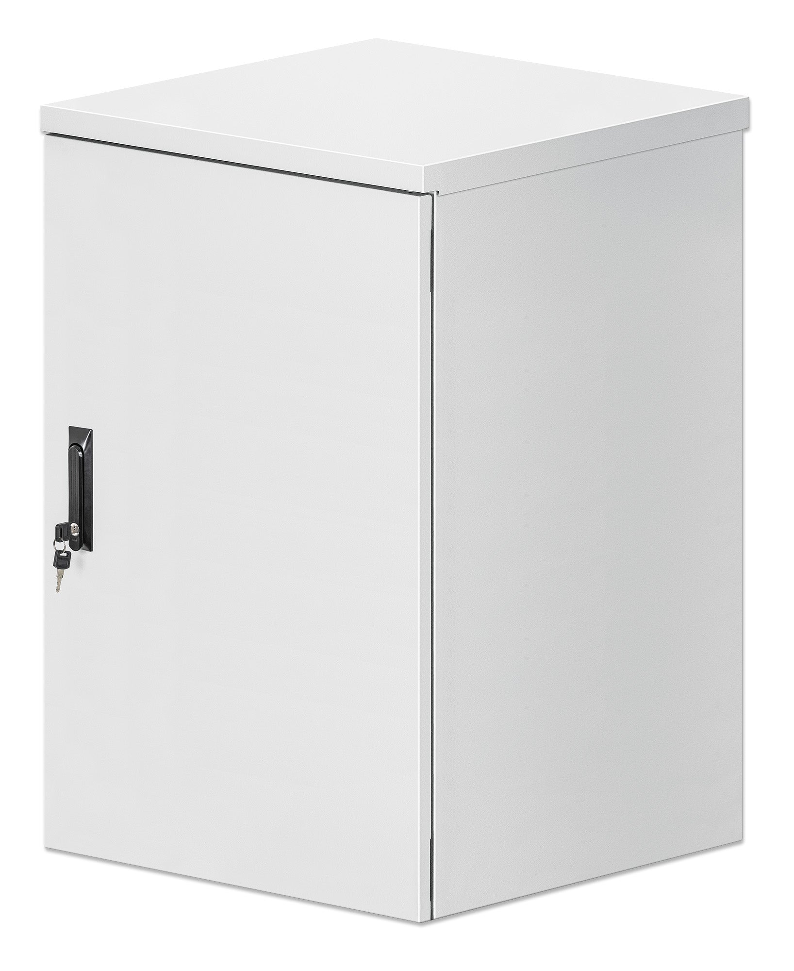 Industrial IP55 19" Wall Mount Cabinet with Integrated Fans, 18U Image 1