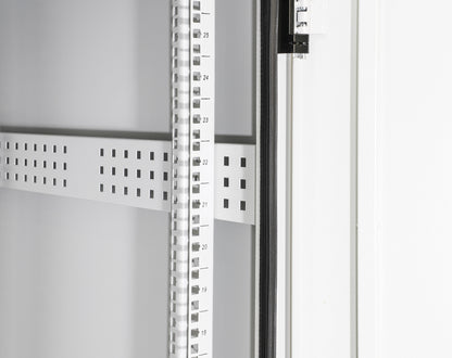 Industrial IP55 19" Network Cabinet with Integrated Fans, 42U, 800 (D) x 600 (W) mm, Gray Image 6