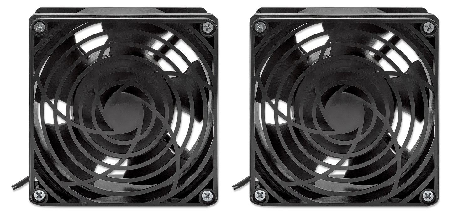 2-Fan Ventilation Unit for 19" Wallmount Cabinets Image 3