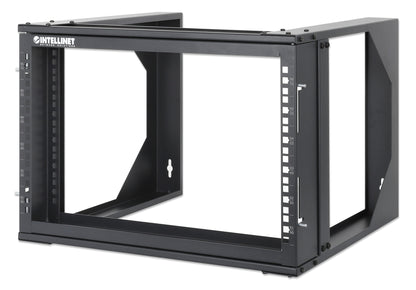 19" Wall Mount 2-Post Open Frame Network Rack, 6U Image 1