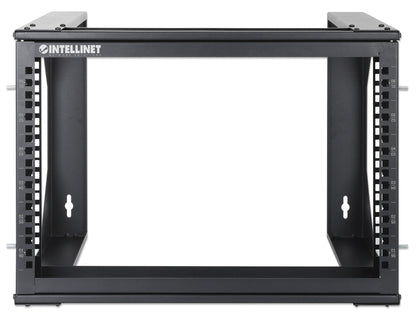 19" Wall Mount 2-Post Open Frame Network Rack, 6U Image 3