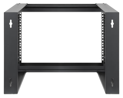 19" Wall Mount 2-Post Open Frame Network Rack, 6U Image 5